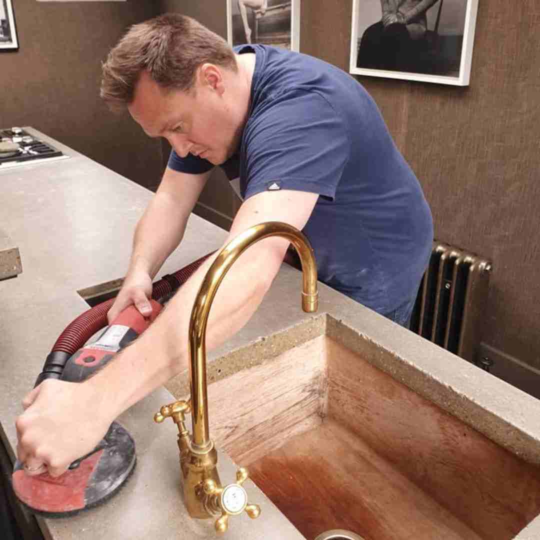 Concrete Worktop Restoration