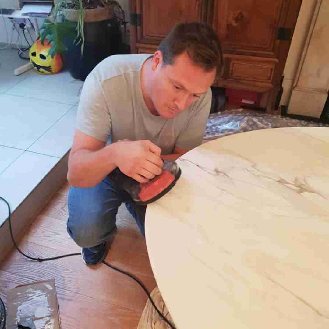Marble Table Restoration